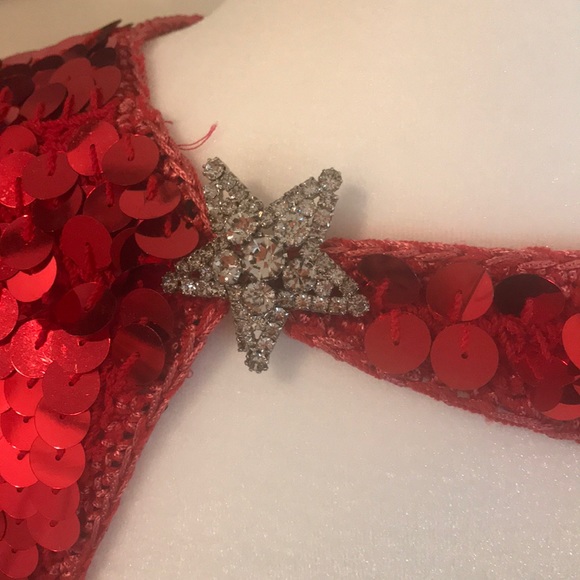 1980’s/Vintage knitted sequence top - Picture 7 of 13